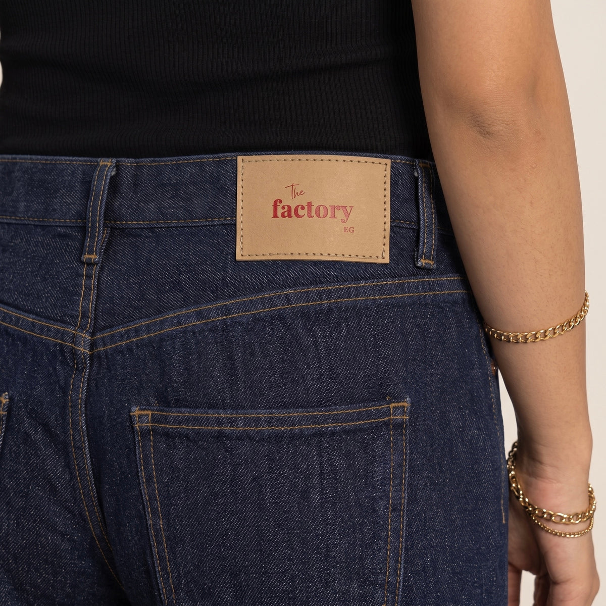 1-VANTAGE BAGGY DENIM - BLUE RAW